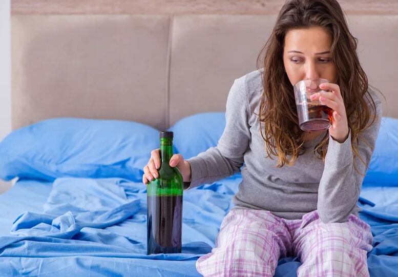 A segunda etapa do alcoolismo