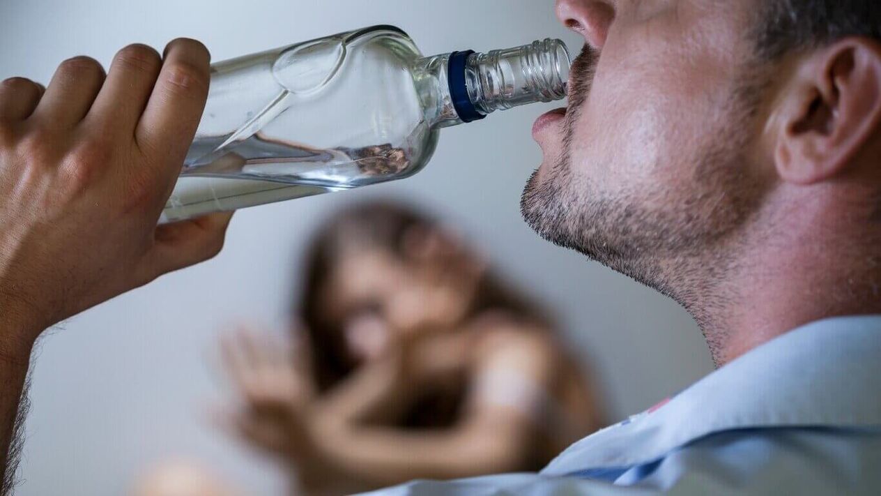 Dependência de álcool em homens